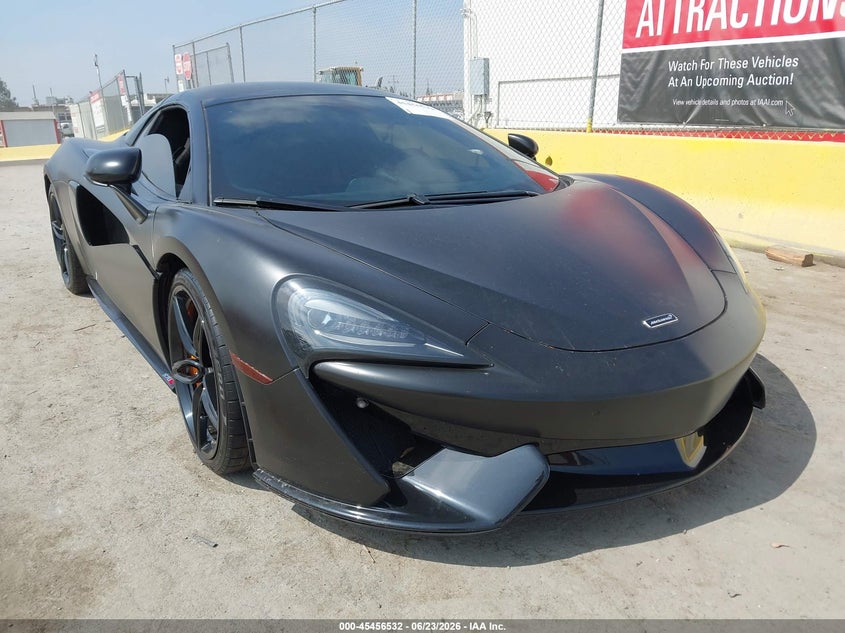 2020 Mclaren 570s VIN SBM13FAAXLW009027 IAAI salvage auction — UNKNOWN, Salvage Title, sold $70,000 on 2026-09-02 (photo 6)