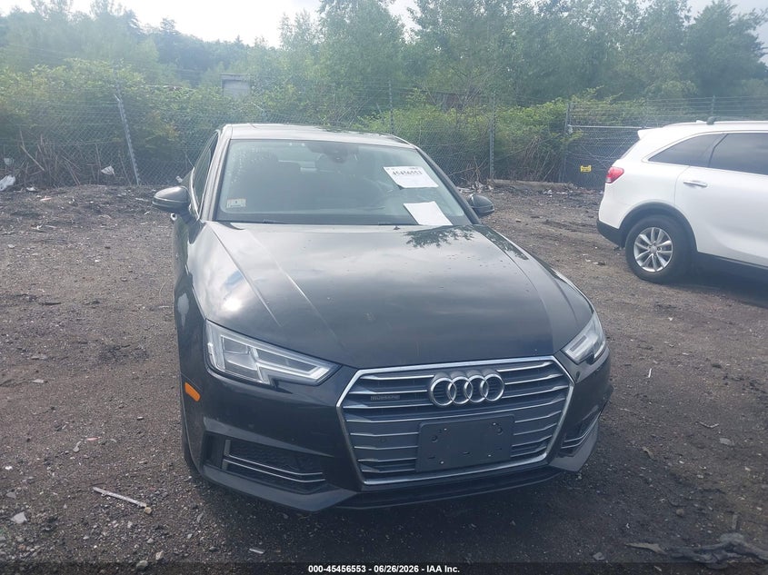 2018 Audi A4 VIN WAUENAF47JA115646 IAAI salvage auction — ENGINE DAMAGE, Salvage (Massachusetts), sold $4,750 on 2026-07-23 (photo 6)
