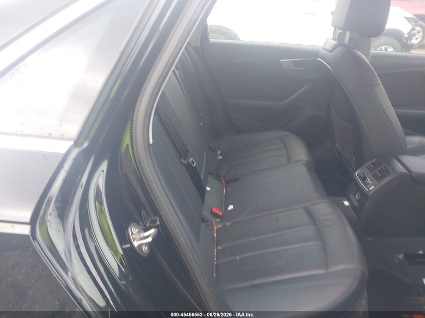 2018 Audi A4 VIN WAUENAF47JA115646 IAAI salvage auction — ENGINE DAMAGE, Salvage (Massachusetts), sold $4,750 on 2026-07-23 (photo 8)