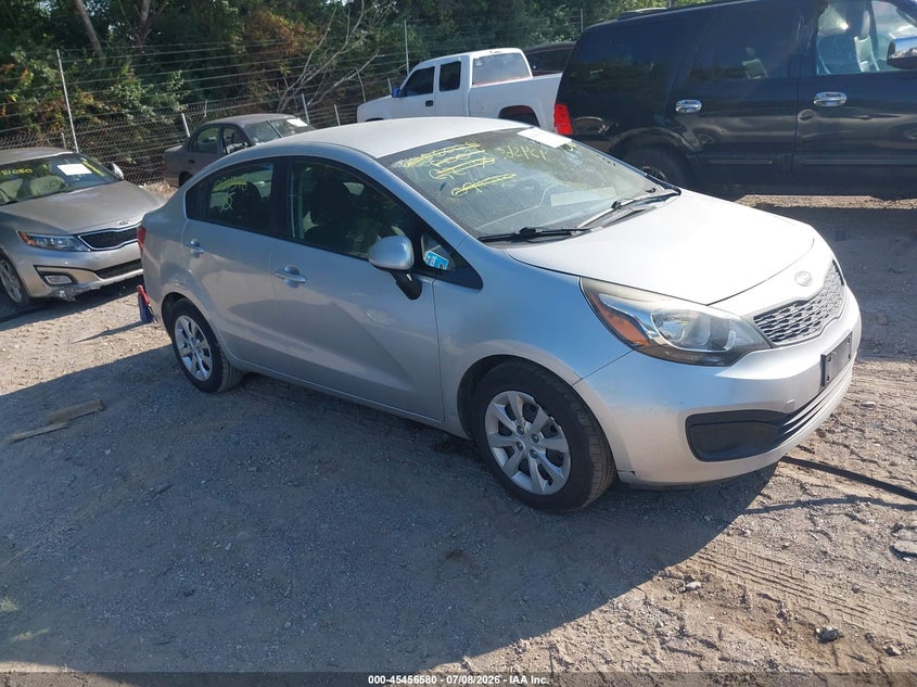 2012 Kia Rio VIN KNADM4A39C6094318 IAAI salvage auction — THEFT, Salvage Title, sold $325 on 2026-07-29 (photo 1)