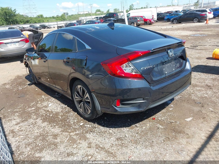 2018 Honda Civic VIN 2HGFC1F35JH645198 IAAI salvage auction — FRONT END, Salvage Title, sold $3,250 on 2026-07-26 (photo 3)