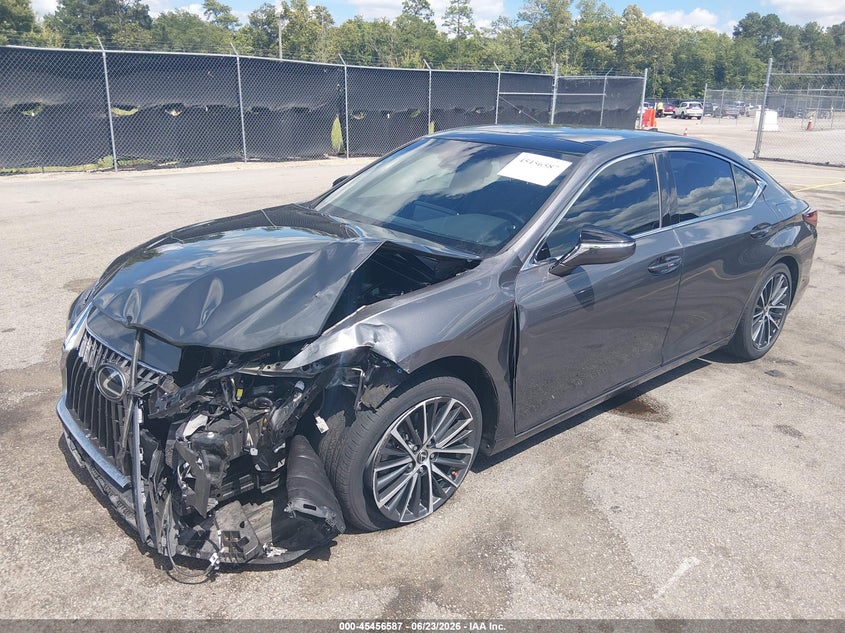 2022 Lexus ES VIN 58ADZ1B12NU118932 IAAI salvage auction — FRONT END, Salvage (South Carolina), sold $15,300 on 2026-07-29 (photo 2)