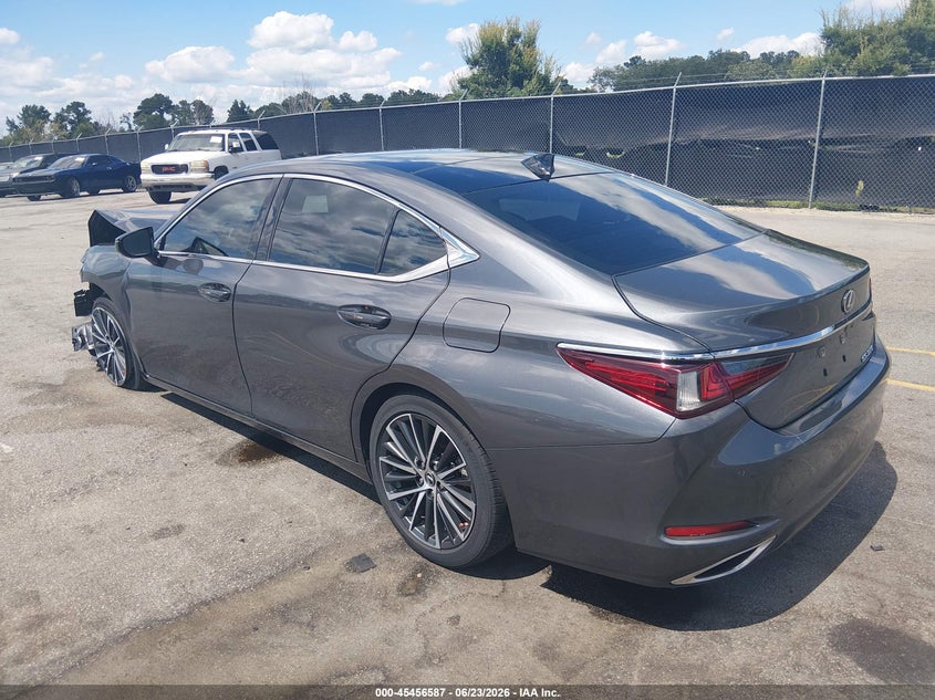 2022 Lexus ES VIN 58ADZ1B12NU118932 IAAI salvage auction — FRONT END, Salvage (South Carolina), sold $15,300 on 2026-07-29 (photo 3)