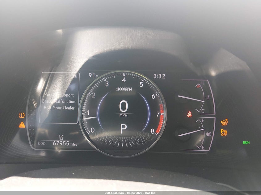 2022 Lexus ES VIN 58ADZ1B12NU118932 IAAI salvage auction — FRONT END, Salvage (South Carolina), sold $15,300 on 2026-07-29 (photo 7)