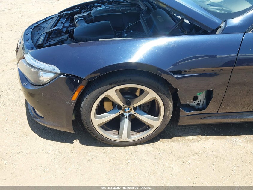 2008 BMW 6er VIN WBAEB53568CX62180 IAAI salvage auction — NORMAL WEAR, App For Dup Salv Title - Dealer (California), sold $825 on 2026-07-27 (photo 6)