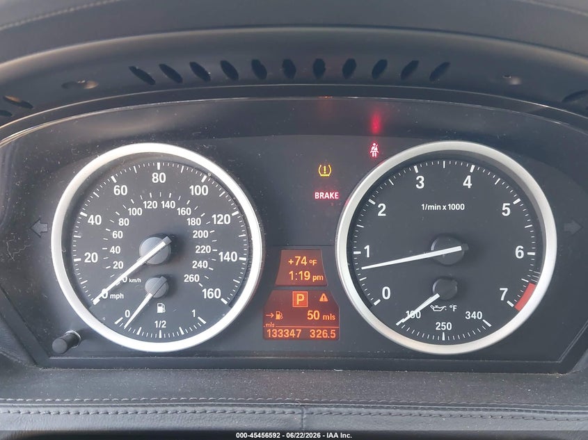 2008 BMW 6er VIN WBAEB53568CX62180 IAAI salvage auction — NORMAL WEAR, App For Dup Salv Title - Dealer (California), sold $825 on 2026-07-27 (photo 7)