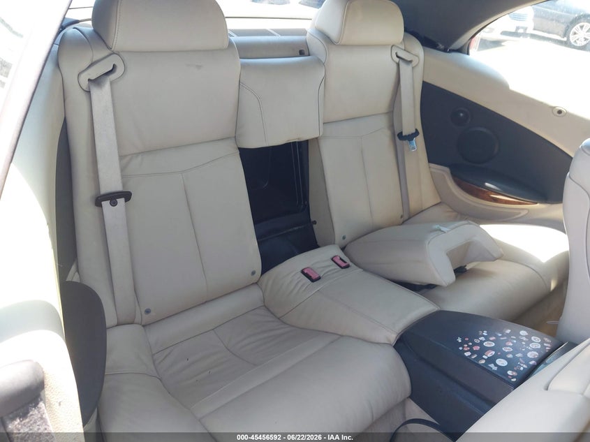 2008 BMW 6er VIN WBAEB53568CX62180 IAAI salvage auction — NORMAL WEAR, App For Dup Salv Title - Dealer (California), sold $825 on 2026-07-27 (photo 8)