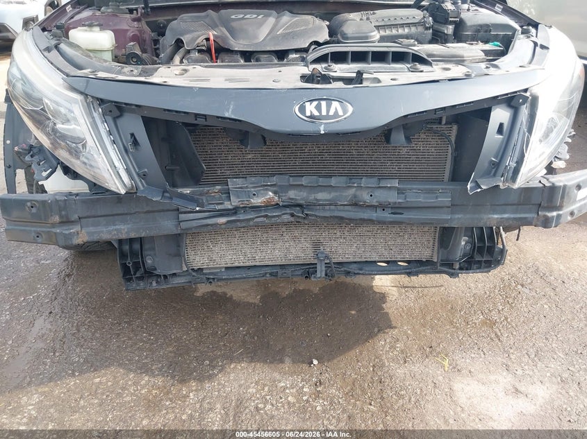 2015 Kia Optima VIN 5XXGM4A71FG412859 IAAI salvage auction — LEFT SIDE, Salvage (Kansas), sold $525 on 2026-07-22 (photo 6)