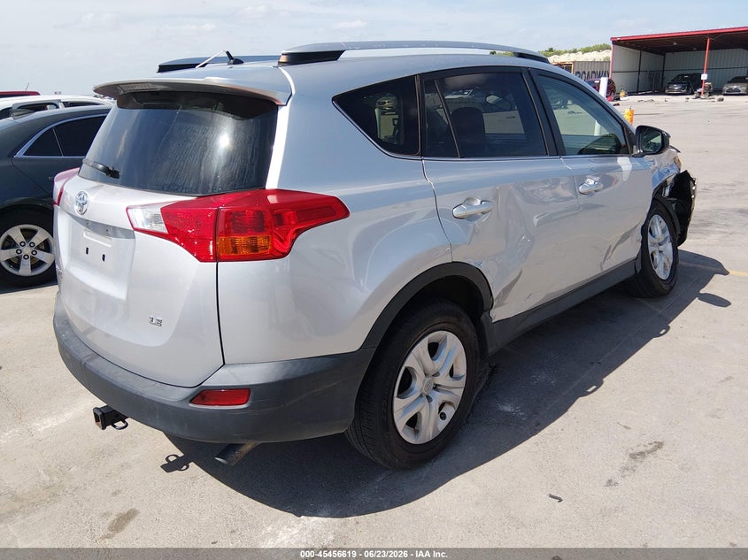 2013 Toyota Rav 4 VIN JTMZFREV5D5000213 IAAI salvage auction — RIGHT SIDE, Salvage Title, sold $3,350 on 2026-07-23 (photo 4)