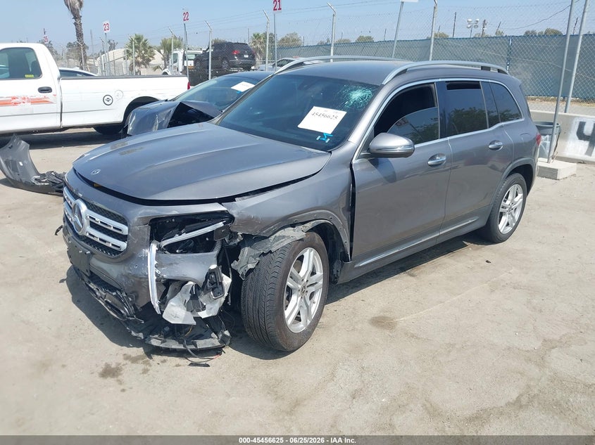 2023 Mercedes-benz Glb VIN W1N4M4HB2PW270477 IAAI salvage auction — FRONT END, Salvage (California), sold $8,000 on 2026-07-29 (photo 2)