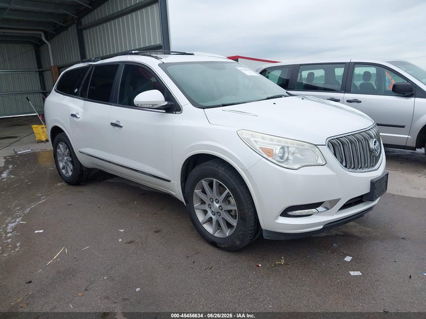 2016 Buick Enclave VIN 5GAKRBKD5GJ249815 IAAI salvage auction — STORM DAMAGE, Certificate Of Title (Nebraska), sold $700 on 2026-07-19 (photo 1)