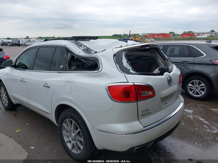 2016 Buick Enclave VIN 5GAKRBKD5GJ249815 IAAI salvage auction — STORM DAMAGE, Certificate Of Title (Nebraska), sold $700 on 2026-07-19 (photo 6)
