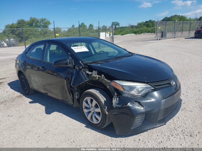 2015 Toyota Corolla VIN 5YFBURHE9FP288049 IAAI salvage auction — SIDE, Junk Bill Of Sale Mv2459 (Wisconsin), sold $325 on 2026-07-28 (photo 1)