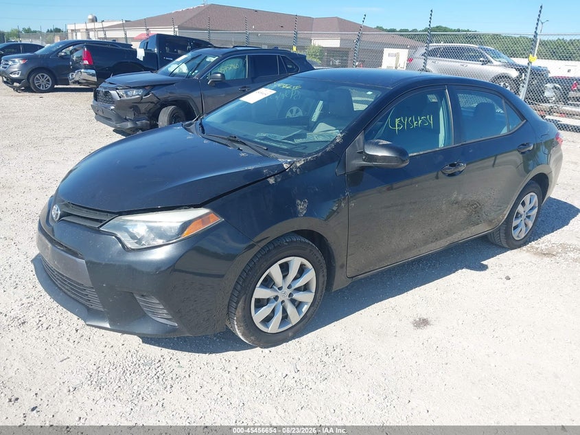 2015 Toyota Corolla VIN 5YFBURHE9FP288049 IAAI salvage auction — SIDE, Junk Bill Of Sale Mv2459 (Wisconsin), sold $325 on 2026-07-28 (photo 2)