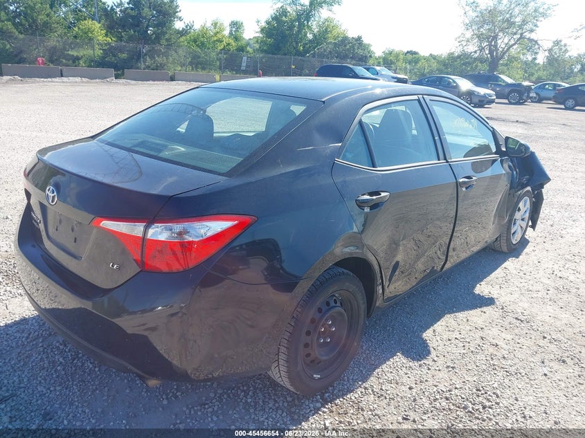 2015 Toyota Corolla VIN 5YFBURHE9FP288049 IAAI salvage auction — SIDE, Junk Bill Of Sale Mv2459 (Wisconsin), sold $325 on 2026-07-28 (photo 4)
