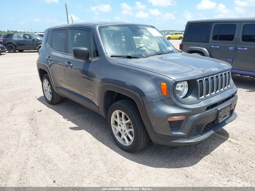 2023 Jeep Renegade VIN ZACNJDB10PPP68532 IAAI salvage auction — UNKNOWN, Enterprise Vehicles Clear Only (Texas), sold $11,500 on 2026-07-13 (photo 1)