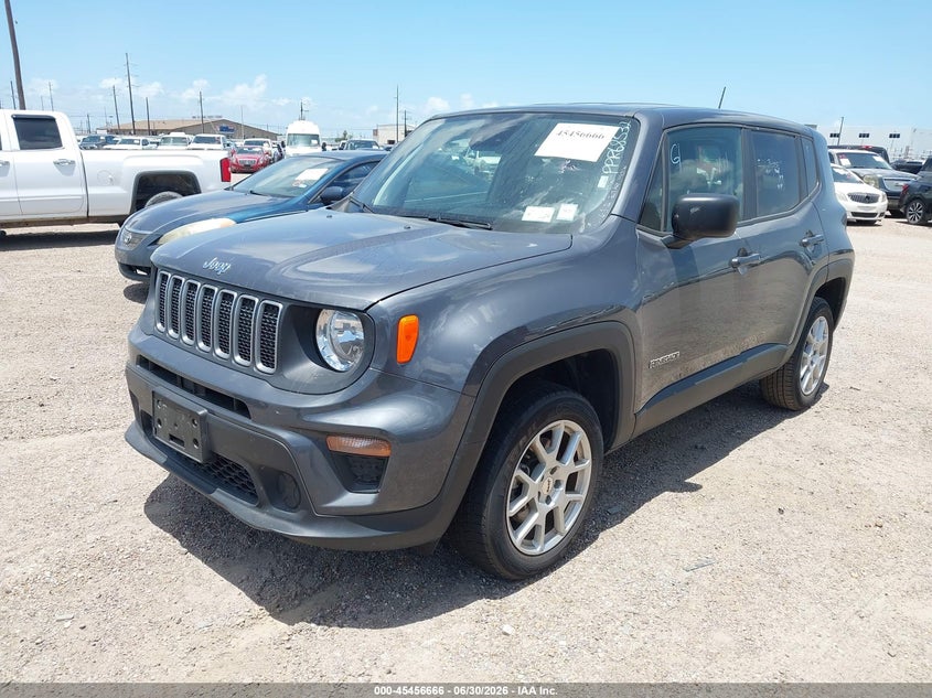 2023 Jeep Renegade VIN ZACNJDB10PPP68532 IAAI salvage auction — UNKNOWN, Enterprise Vehicles Clear Only (Texas), sold $11,500 on 2026-07-13 (photo 2)