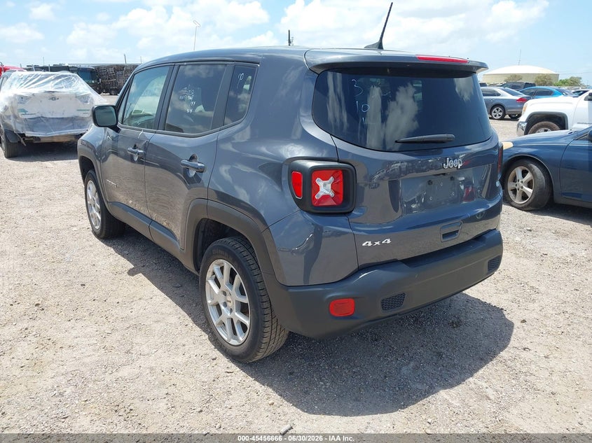 2023 Jeep Renegade VIN ZACNJDB10PPP68532 IAAI salvage auction — UNKNOWN, Enterprise Vehicles Clear Only (Texas), sold $11,500 on 2026-07-13 (photo 3)