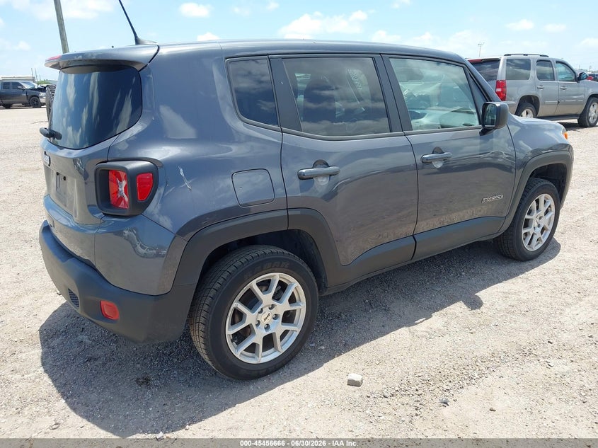 2023 Jeep Renegade VIN ZACNJDB10PPP68532 IAAI salvage auction — UNKNOWN, Enterprise Vehicles Clear Only (Texas), sold $11,500 on 2026-07-13 (photo 4)