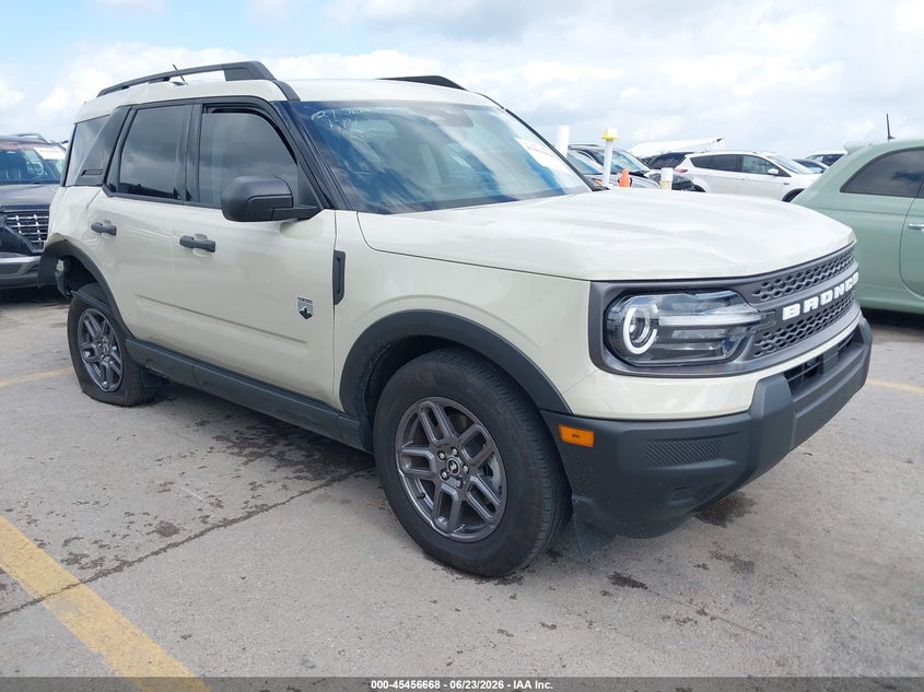 2025 Ford Bronco sport VIN 3FMCR9BN7SRF23403 IAAI salvage auction — REAR END, Salvage Title, sold $10,100 on 2026-07-30 (photo 1)
