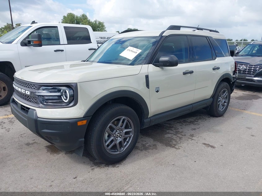 2025 Ford Bronco sport VIN 3FMCR9BN7SRF23403 IAAI salvage auction — REAR END, Salvage Title, sold $10,100 on 2026-07-30 (photo 2)