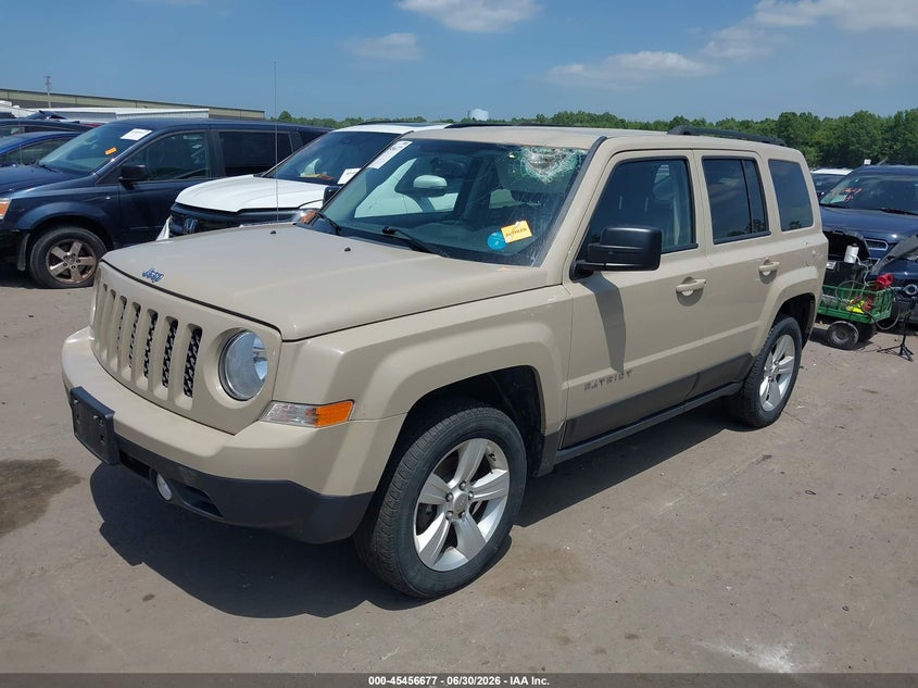 2016 Jeep Liberty (patriot) VIN 1C4NJRFB9GD772788 IAAI salvage auction — FRONT END, Salvage (Ohio), sold $1,750 on 2026-07-25 (photo 2)