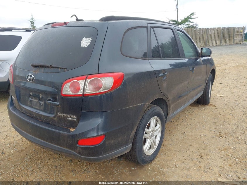 2011 Hyundai Santa fe VIN 5XYZGDAB7BG082137 IAAI salvage auction — NORMAL WEAR, Clear (Virginia), sold $600 on 2026-07-27 (photo 4)