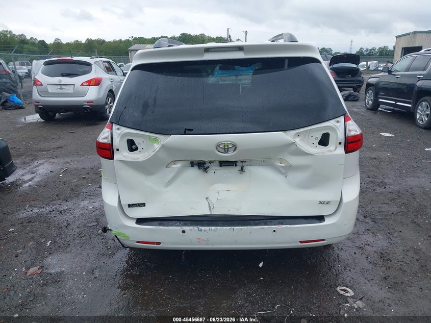 2015 Toyota Sienna VIN 5TDYK3DC8FS643768 IAAI salvage auction — REAR END, Clear (Virginia), sold $4,050 on 2026-07-27 (photo 6)