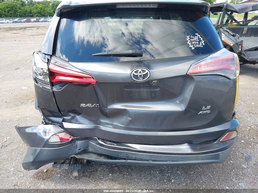 2016 Toyota Rav 4 VIN JTMBFREVXGJ102488 IAAI salvage auction — REAR END, Clear (Tennessee), sold $4,950 on 2026-07-30 (photo 6)