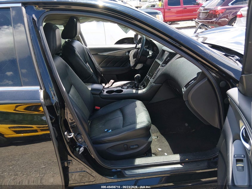 2015 Infiniti Q50 VIN JN1BV7AR2FM396128 IAAI salvage auction — FRONT END, Salvage (Tennessee), sold $475 on 2026-07-09 (photo 5)