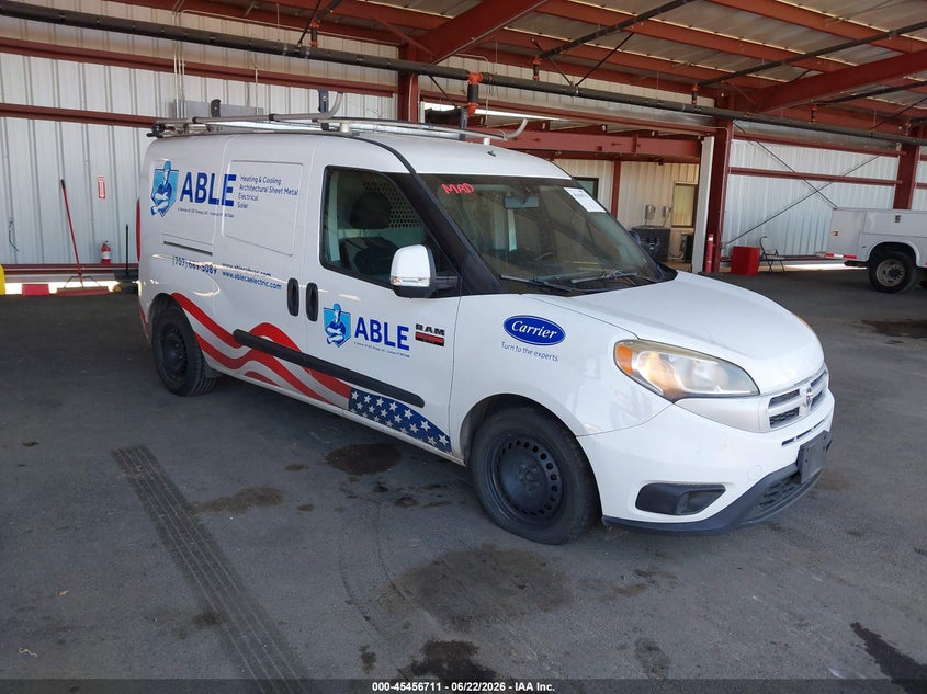 2016 Ram Promaster city VIN ZFBERFBT4G6C19255 IAAI salvage auction — REPOSSESSION, Clear (California), sold $4,000 on 2026-08-07 (photo 1)