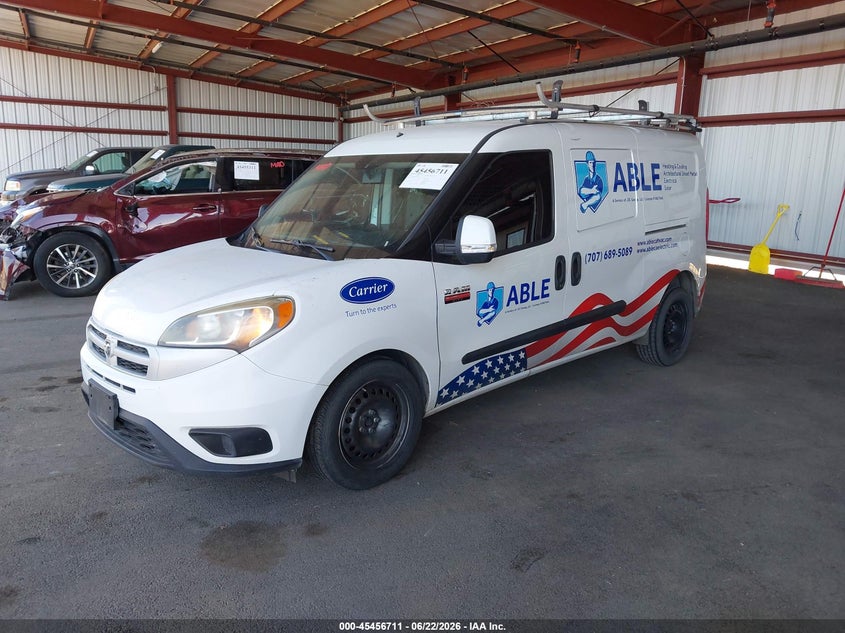 2016 Ram Promaster city VIN ZFBERFBT4G6C19255 IAAI salvage auction — REPOSSESSION, Clear (California), sold $4,000 on 2026-08-07 (photo 2)