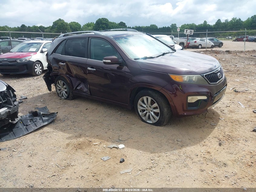 2011 Kia Sorento VIN 5XYKW4A21BG120725 IAAI salvage auction — REAR END, Salvage (North Carolina), sold $1,100 on 2026-07-20 (photo 1)