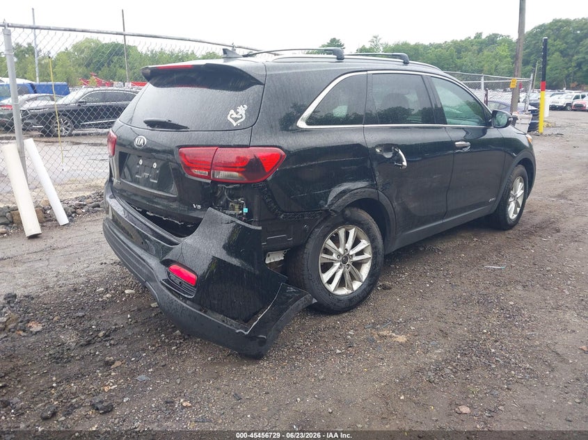 2019 Kia Sorento VIN 5XYPGDA51KG528607 IAAI salvage auction — SUSPENSION, Salvage Title, sold $1,850 on 2026-07-25 (photo 4)