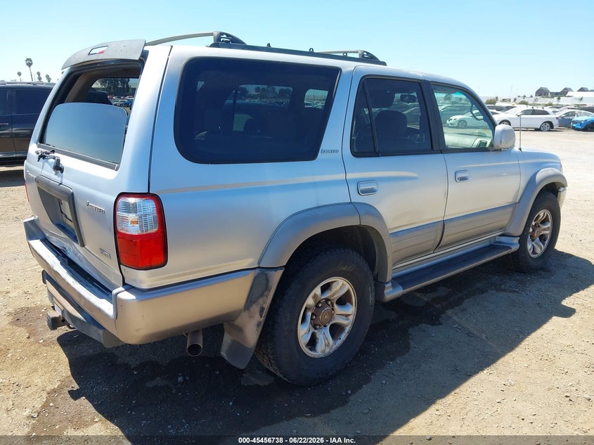 2001 Toyota 4runner VIN JT3GN87R510209369 IAAI salvage auction — NORMAL WEAR, Clear - Dealer Only (California), sold $950 on 2026-07-29 (photo 4)