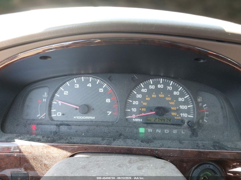 2001 Toyota 4runner VIN JT3GN87R510209369 IAAI salvage auction — NORMAL WEAR, Clear - Dealer Only (California), sold $950 on 2026-07-29 (photo 7)