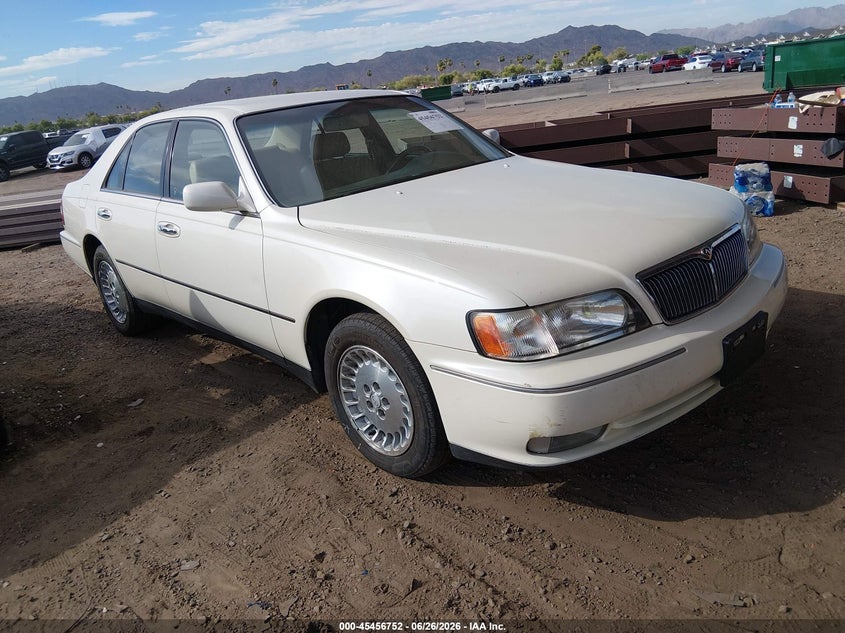 1997 Infiniti Q45 VIN JNKBY31A4VM300875 IAAI salvage auction — NORMAL WEAR, Clear (Arizona), sold $1,325 on 2026-07-07 (photo 1)