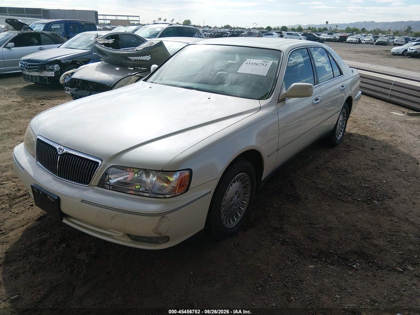 1997 Infiniti Q45 VIN JNKBY31A4VM300875 IAAI salvage auction — NORMAL WEAR, Clear (Arizona), sold $1,325 on 2026-07-07 (photo 2)