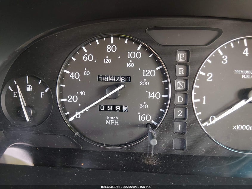 1997 Infiniti Q45 VIN JNKBY31A4VM300875 IAAI salvage auction — NORMAL WEAR, Clear (Arizona), sold $1,325 on 2026-07-07 (photo 7)