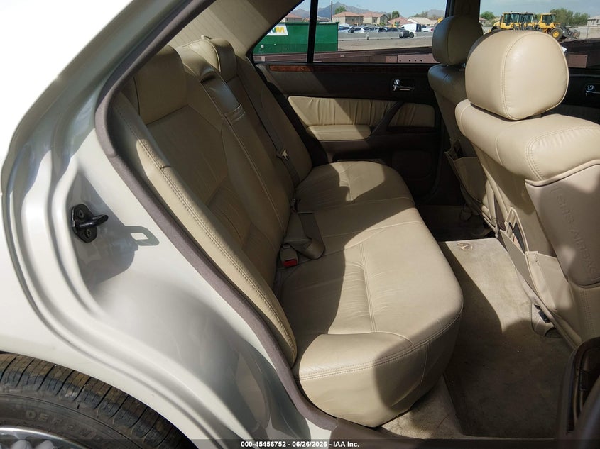 1997 Infiniti Q45 VIN JNKBY31A4VM300875 IAAI salvage auction — NORMAL WEAR, Clear (Arizona), sold $1,325 on 2026-07-07 (photo 8)