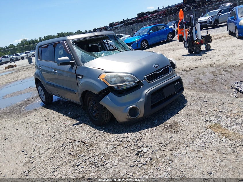 2013 Kia Soul VIN KNDJT2A57D7617250 IAAI salvage auction — FRONT END, Salvage (Georgia), sold $200 on 2026-07-31 (photo 1)