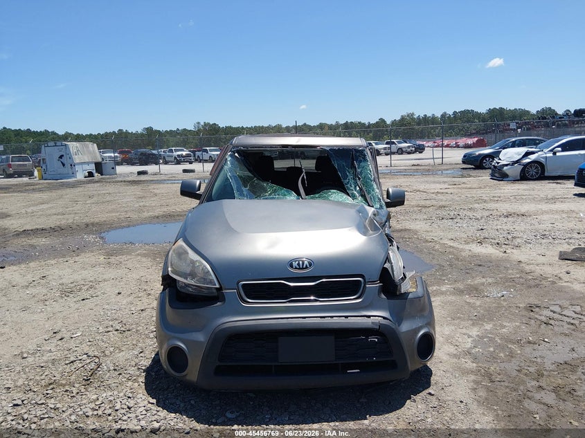 2013 Kia Soul VIN KNDJT2A57D7617250 IAAI salvage auction — FRONT END, Salvage (Georgia), sold $200 on 2026-07-31 (photo 6)