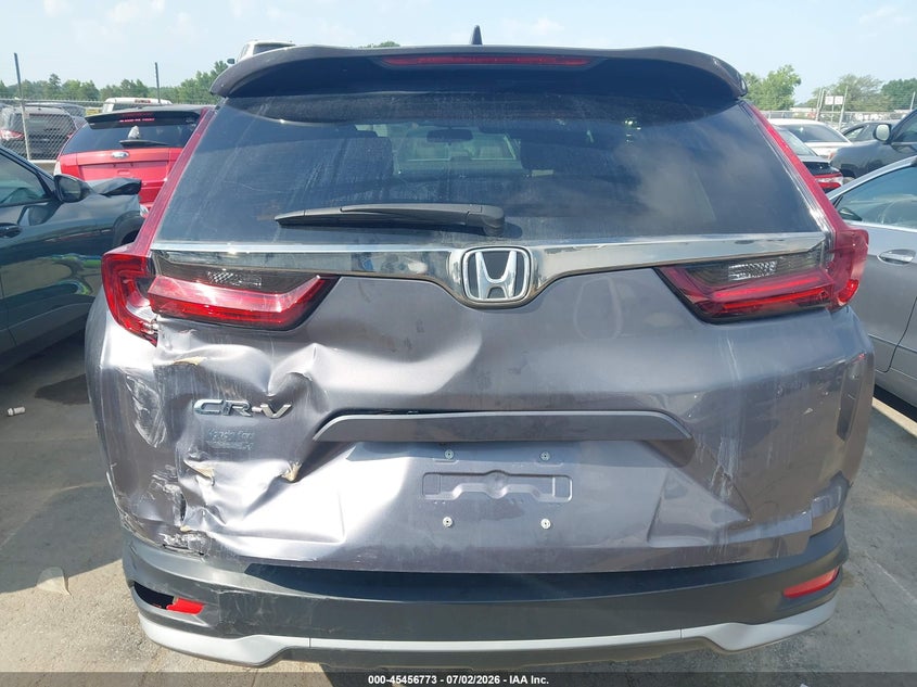 2022 Honda Cr-v VIN 7FARW1H57NE023963 IAAI salvage auction — REAR END, Salvage (North Carolina), sold $10,550 on 2026-07-29 (photo 6)