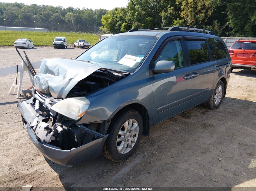 2007 Kia SEDONA VIN KNDMB233576180046 IAAI salvage auction — FRONT END, Salvage (Tennessee), sold $725 on 2026-07-15 (photo 2)