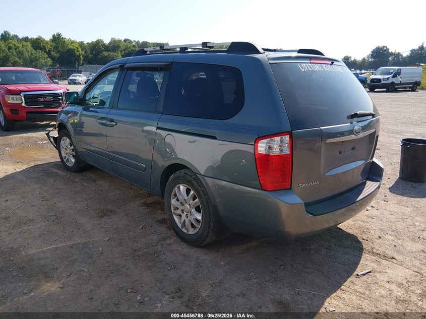 2007 Kia SEDONA VIN KNDMB233576180046 IAAI salvage auction — FRONT END, Salvage (Tennessee), sold $725 on 2026-07-15 (photo 3)