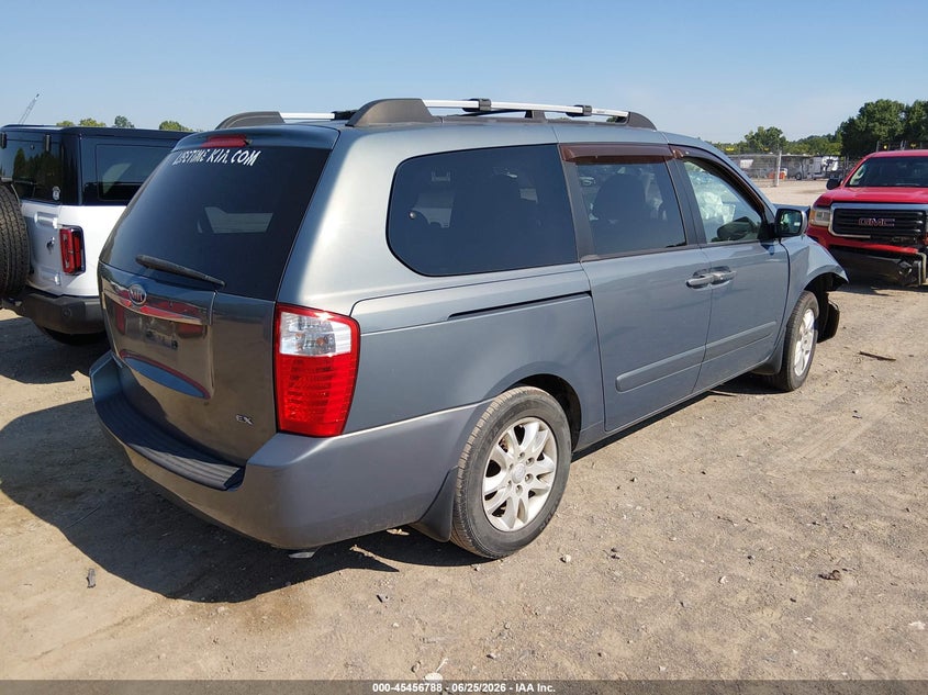 2007 Kia SEDONA VIN KNDMB233576180046 IAAI salvage auction — FRONT END, Salvage (Tennessee), sold $725 on 2026-07-15 (photo 4)