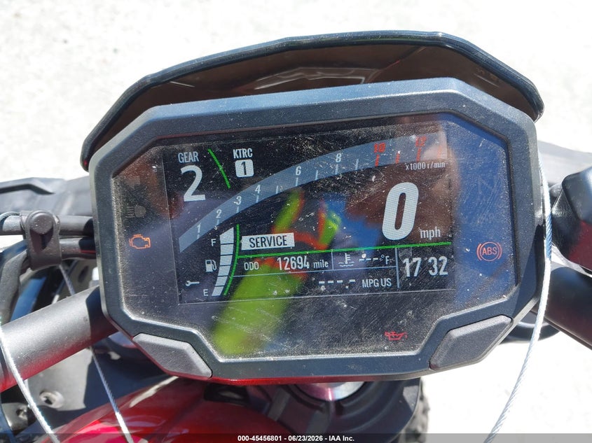 2024 Kawasaki Er VIN ML5EREN14RDAB1933 IAAI salvage auction — FRONT END, Salvage (California), sold $1,850 on 2026-07-15 (photo 7)