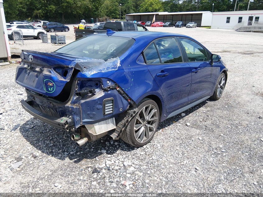 2020 Toyota Corolla VIN 5YFS4RCE2LP051471 IAAI salvage auction — REAR END, Salvage (Georgia), sold $3,150 on 2026-08-02 (photo 4)