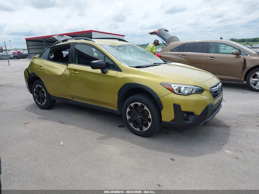 2021 Subaru Xv VIN JF2GTABC1MH233591 IAAI salvage auction — STORM DAMAGE, Salvage (Nebraska), sold $2,350 on 2026-07-13 (photo 1)