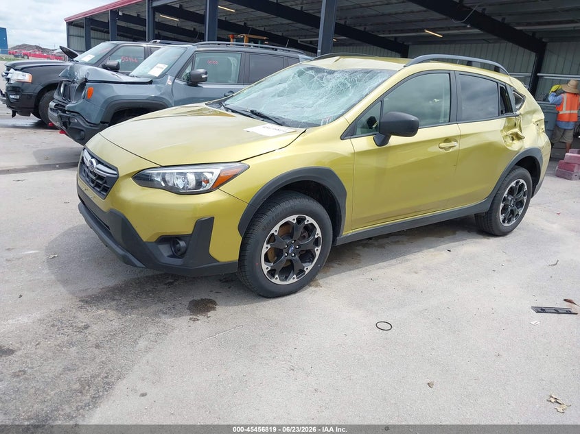 2021 Subaru Xv VIN JF2GTABC1MH233591 IAAI salvage auction — STORM DAMAGE, Salvage (Nebraska), sold $2,350 on 2026-07-13 (photo 2)